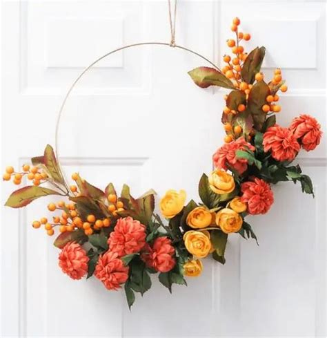 20 Easy Diy Wreath Ideas Diycraftsguru