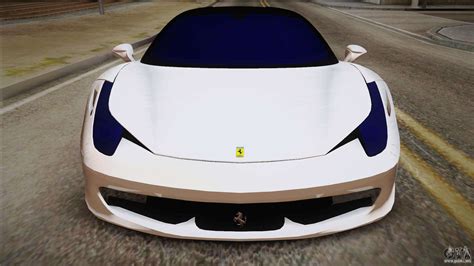 Ferrari 458 Italia Para Gta San Andreas