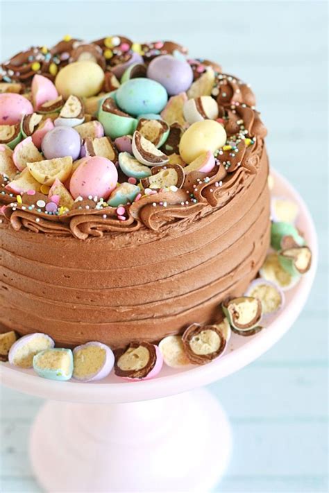 This Pretty Pastel Chocolate Malt Cake Starts With A Perfect Chocolate