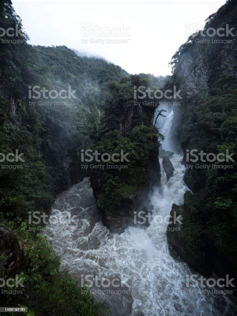 Pailon Del Diablo Devils Cauldron Highest Waterfall Rio Pastaza River