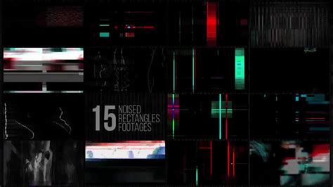 Glitch Elements Pack Stock Motion Graphics Motion Array