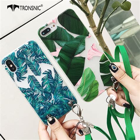 Tronsnic Cactus Phone Case For Iphone X Summer Tropic Plant For Iphone