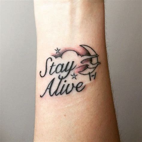 Stay Alive Photo Tattoos Tattoos And Piercings Emo Tattoos