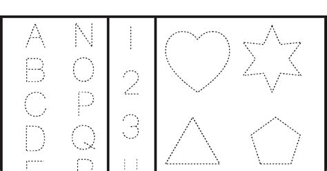 Printable Number And Shapes Activity Shelter Pin By