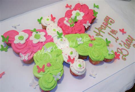 Butterfly Theme Cupcakes Butterfly Cupcake Cake Butterfly Cupcakes