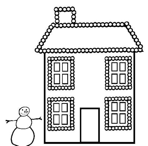 Christmas Lights Coloring Page And Coloring Book