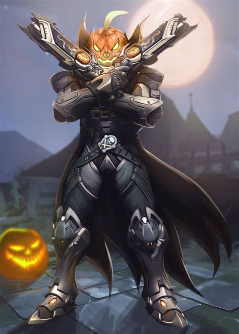 Overwatch Pumpkin Reaper Commission By