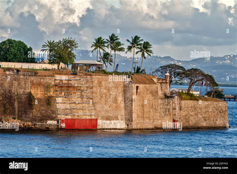 Fort St Louis Fort De France Martinique West Indies Stock Photo Alamy