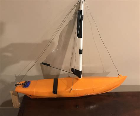 3d Printed Rc Sailboat 8 Steps With Pictures Instructables