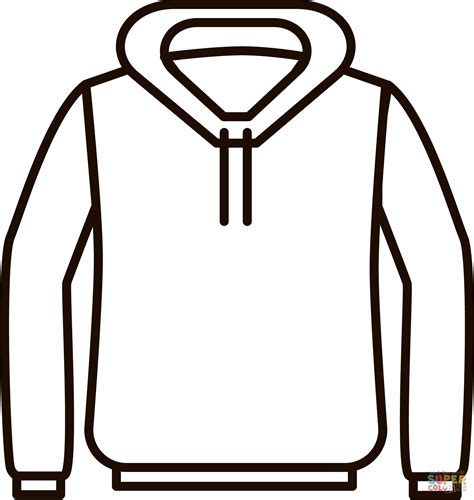 Hoodie Coloring Page Free Printable Coloring Pages