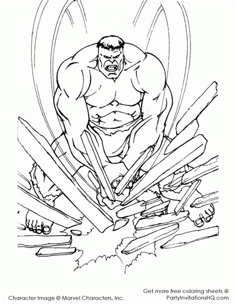 Click on the free hulk colour page you would like to print, if you print them all you can make your. Hulk Avengers Coloring Pages - Coloring Home