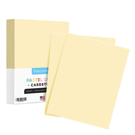 Ivory Card Stock Paper For Stationery Art And Craft Printing And