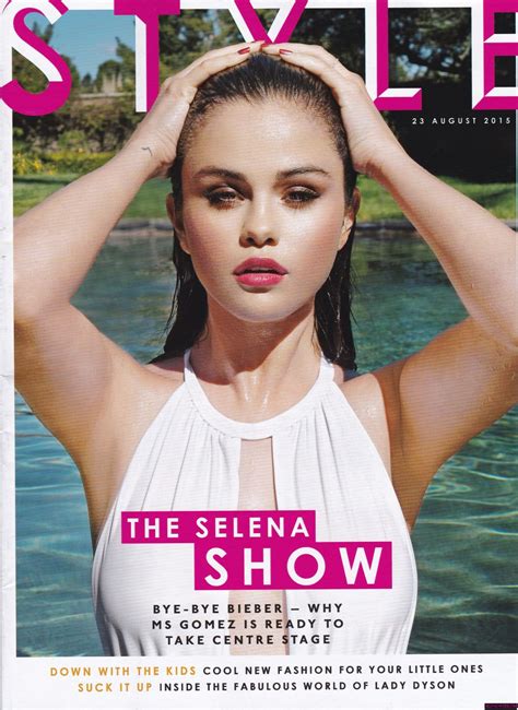 Selena Gomez The Sunday Times Style Magazine Uk August Issue