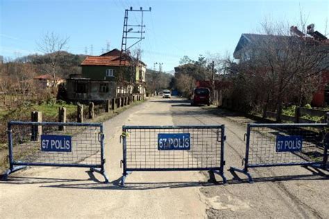 Zonguldak ta mutasyonlu virüs şüphesiyle bir sokak karantinaya alındı