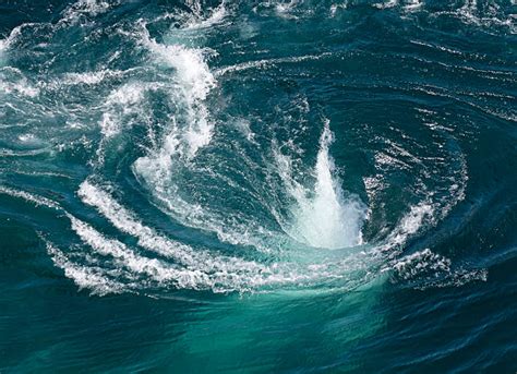 130 Whirlpools Of The Maelstrom Of Saltstraumen Nordland Norway Stock