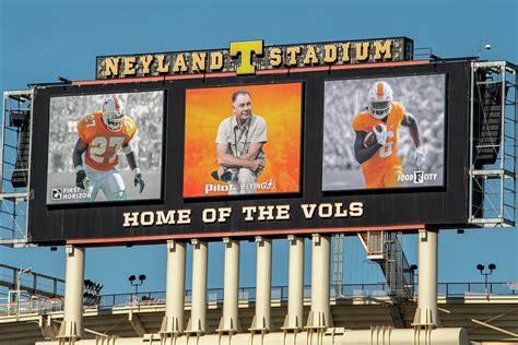 Neyland Stadium Sign University Of Tennessee Photograph By Marcy