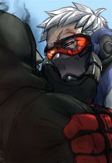 Overwatch Reaper Soldier 76 And Soldiers On Pinterest