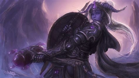 Draenei Female Draenei Draenei Mage And Draenei Hd Wallpaper Pxfuel