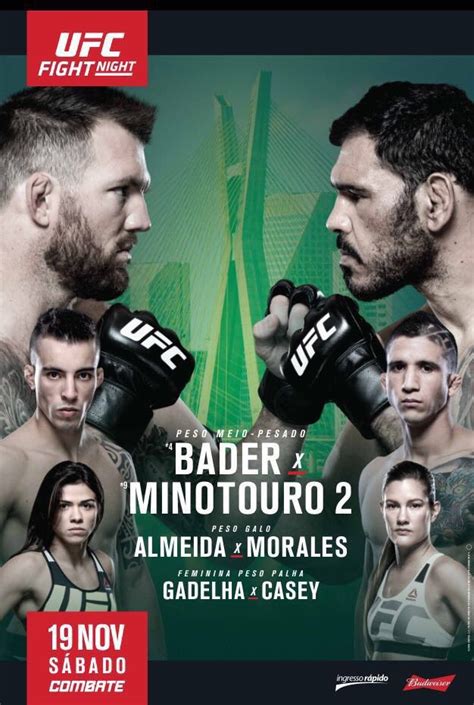 There are two contests to join: Check out the Official Poster for UFC Fight Night 100 ...