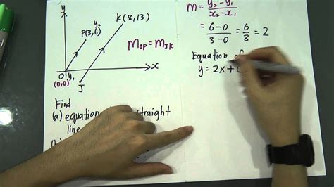 Matematik tambahan tingkatan 4 2016. SPM - Modern Maths - Form 4 - Straight Line (Chinese ...