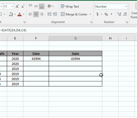 How To Use The Date Function In Excel