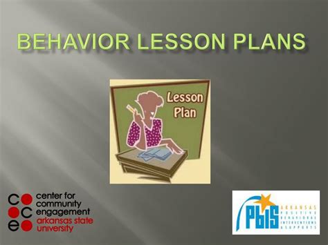 Ppt Behavior Lesson Plans Powerpoint Presentation Free