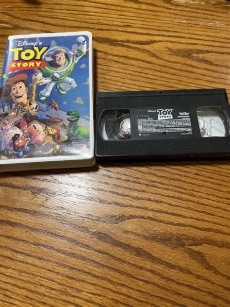 Toy Story Walt Disney Pixar Vhs 1996 Clamshell Case Rare Original
