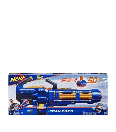 Nerf Elite Titan Cs 50 Toy Blaster Harrods Uk