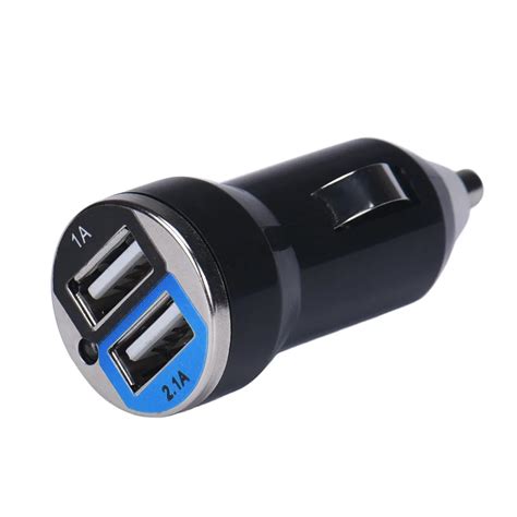 dual usb car charger 12v outlet with usb charger car plastic cables adapters sockets type c car