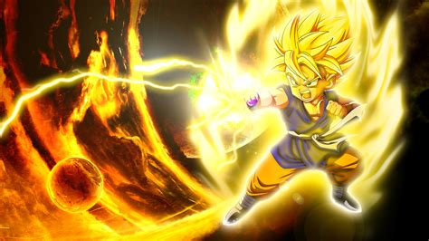 Kid Goku Shock And Awe By Boeingfreak On Deviantart