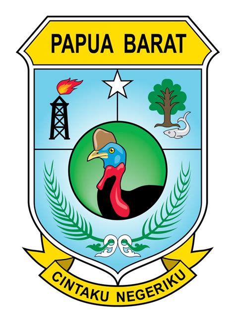 Logo Papua Barat Papua Barat Indonesia Original Rekreartive