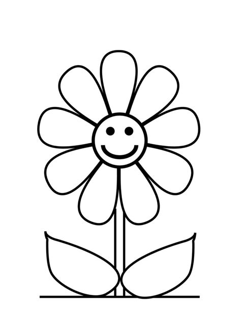 Flowers Colouring Pages