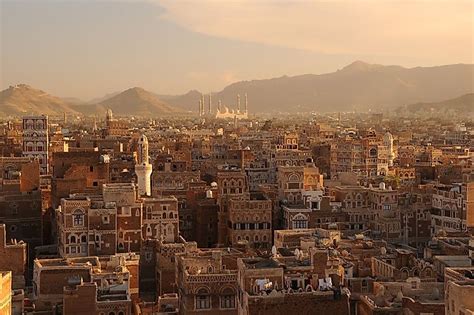 The Biggest Cities In Yemen Worldatlas