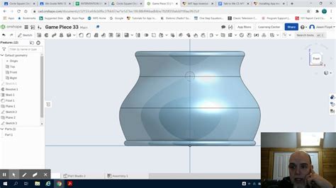 Belly Mug Coffee Cup Handle In Onshape Pltw Design And Modeling Youtube