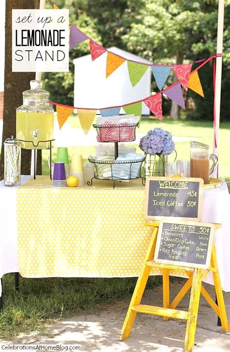 how to set up a lemonade stand the adults will love too lemonade stand lemonade stand party