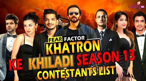 Khatron Ke Khiladi Season 13 Confirm Contestants List 2023 Munawar Faruqui Kkk13 Rohit