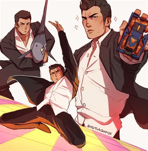 yakuza kiryu kazuma by badturquoise kiryu yakuza anime character design