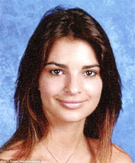 Emily Ratajkowski Shows Natural Beauty In Old School Yearbook Photos