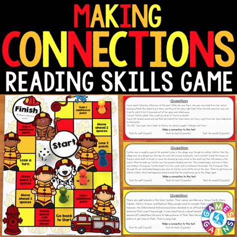 Making Connections Board Game Games 4 Gains
