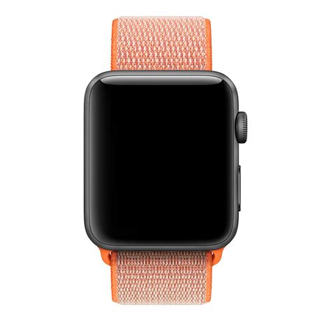 Apple Watch Band Nylon Sport Loop Spicy Orange Watchbandsmall