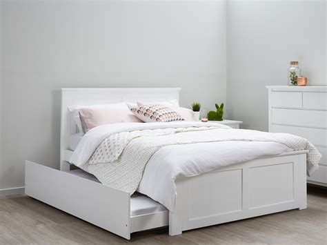 Popular picks in bedroom furniture. Double Bed | Trundle | Whitewash | Modern - B2C Furniture ...