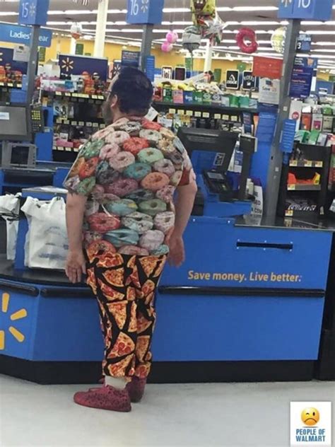 weird pictures of people in walmart
