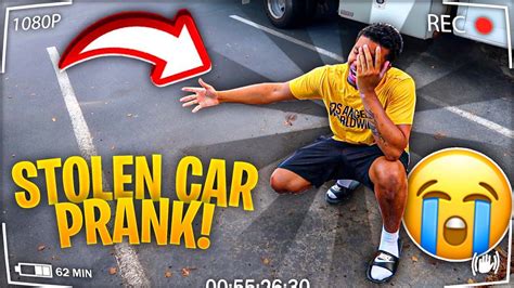 STOLEN CAR PRANK ON BOYFRIEND YouTube
