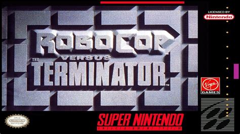 RoboCop VS Terminator Super Nintendo YouTube