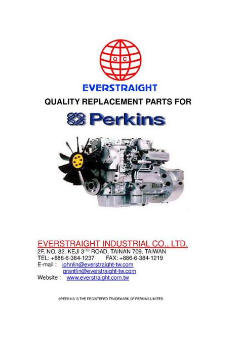 Perkins Parts Catalogue