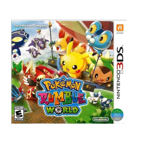 Promo Nintendo 3ds Pokemon Rumble World Dvd Game Diskon 7 Di Seller