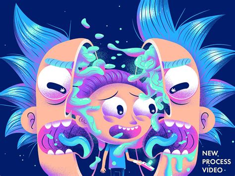 Weekly Design Inspiration 239 Rick And Morty Illustration Fan Art