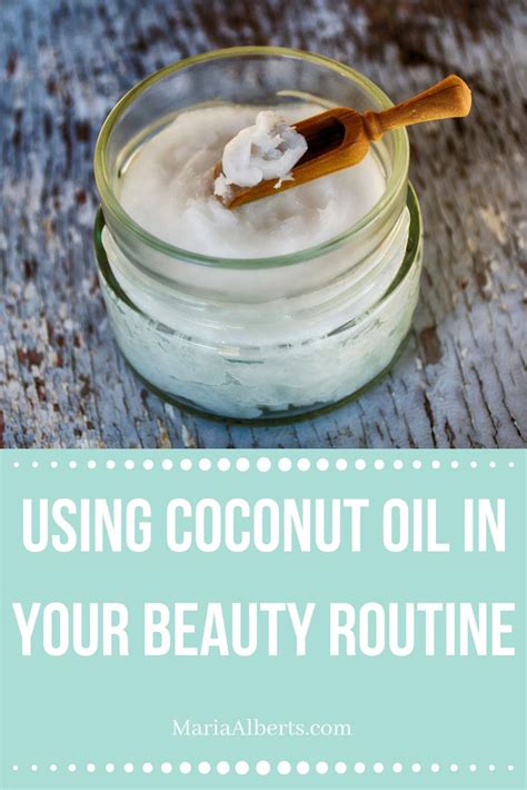 Ways To Use Coconut Oil In Your Beauty Routine Diy Wrinkles Face