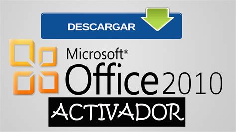 Descarga Microsoft Office 2010activator Youtube