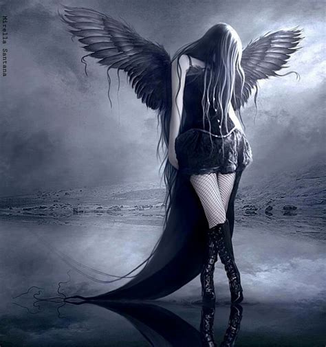 Dark Angel Gothic Angel Gothic Fantasy Art Inspirational Digital Art